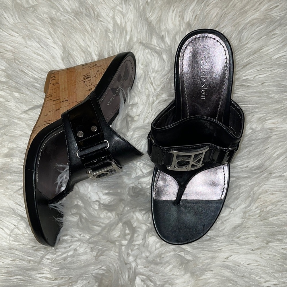 Calvin Klein wedge shoes